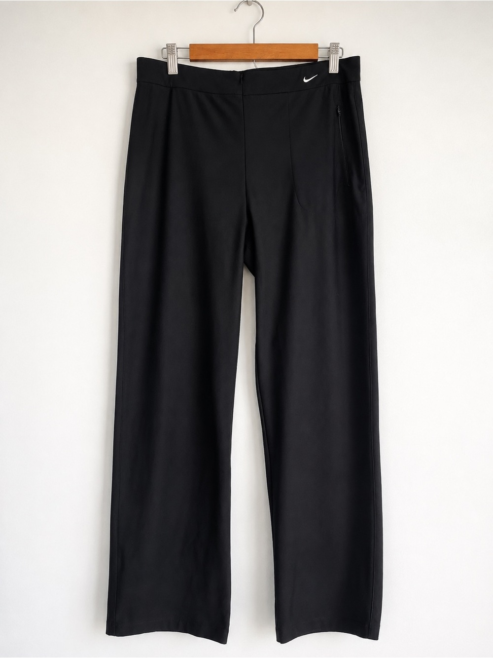 Nike Vintage Y2K Dri-FIT Black Straight Leg Athletic Pants Women’s XL
